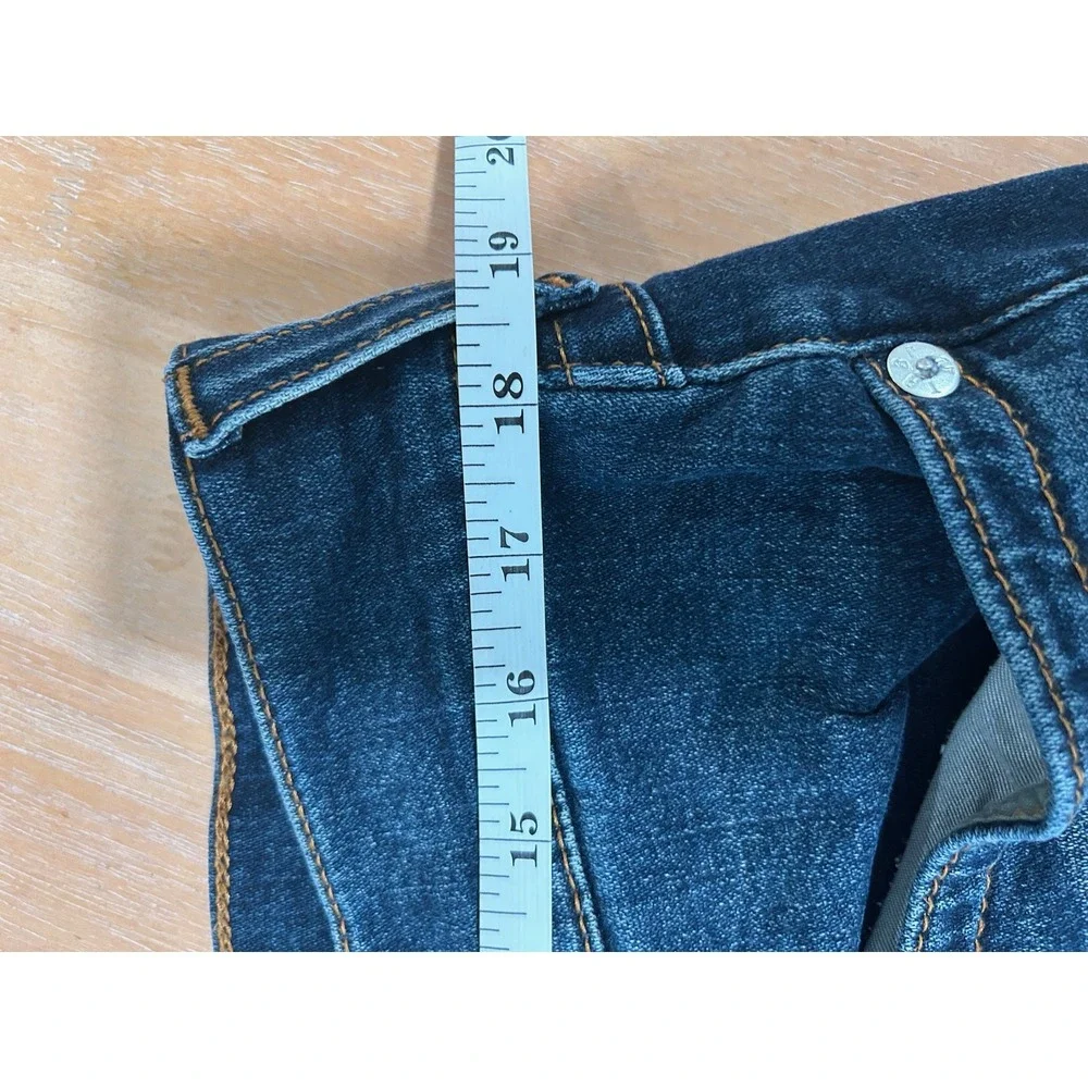 True Religion Ricky Relaxed Straight Leg‎ Blue Denim Jeans Mens 36W Medium Wash